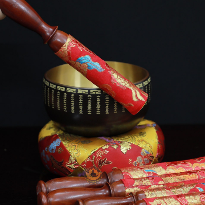 Dùi Chuông Bọc Vải Thêu Hoa Văn, Đa Dạng Kích Cỡ